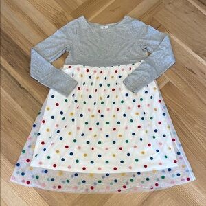 Hanna Andersson Sprinkle Dress In Soft Tulle